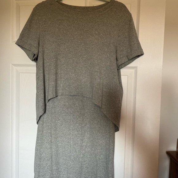 Legoe Heritage T dress (Grey) Maternity Nursing - Picture 3 of 4